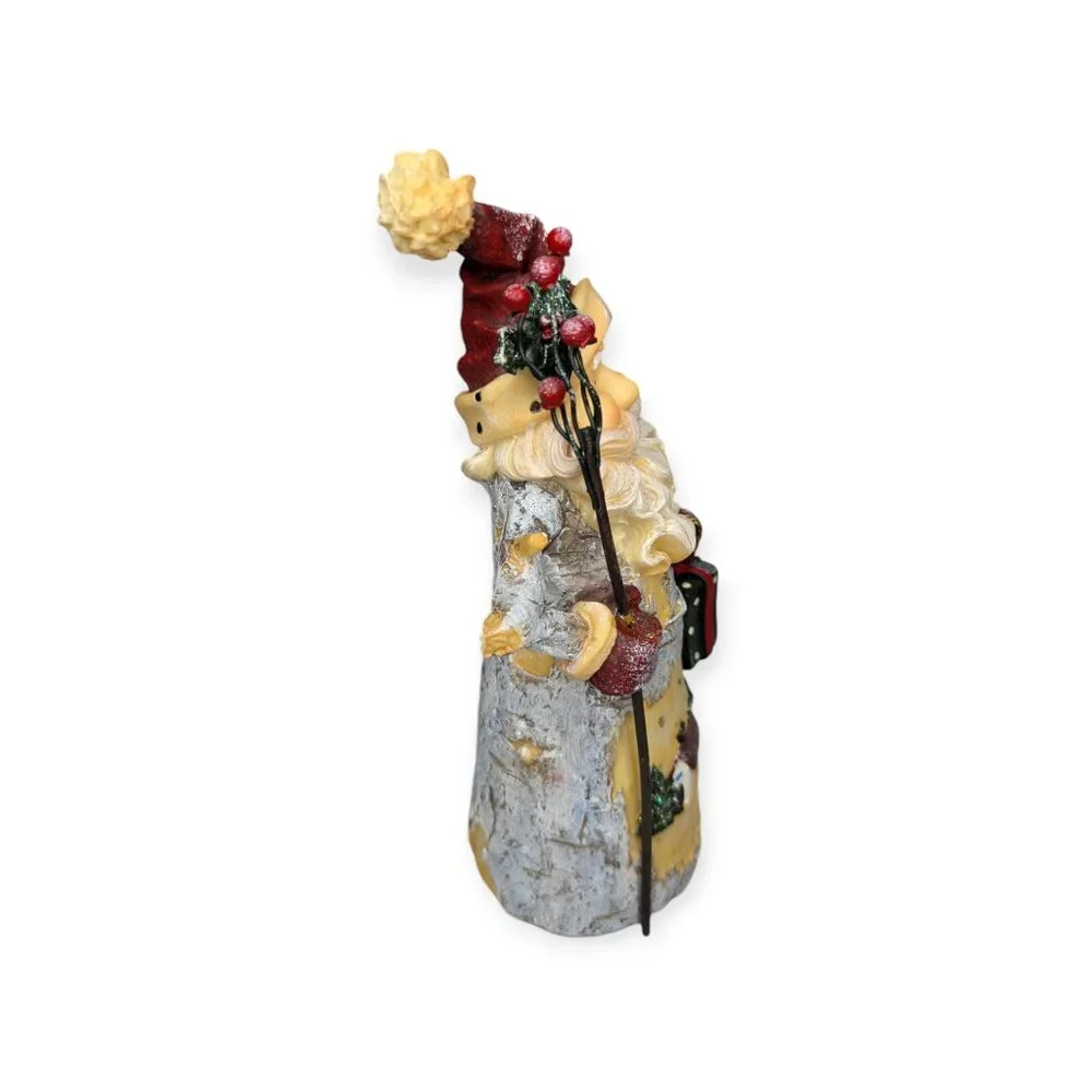 Rustic Resin Santa Claus Figure 8.5
